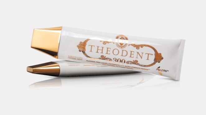 The most expensive Theodent toothpaste