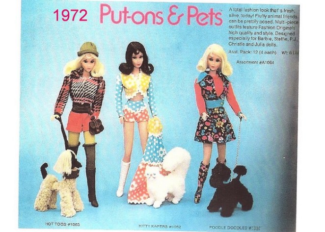 Vintage outfits and Kitty Kapers pets