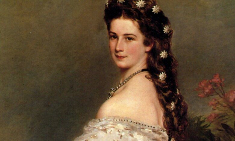 Empress Elisabeth "Sissi" of Austria was on a diet and never cut her hair.