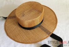 rice straw hat