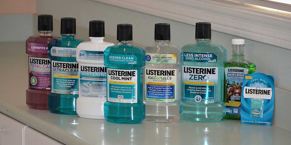 How to whiten nails with Listerine?
