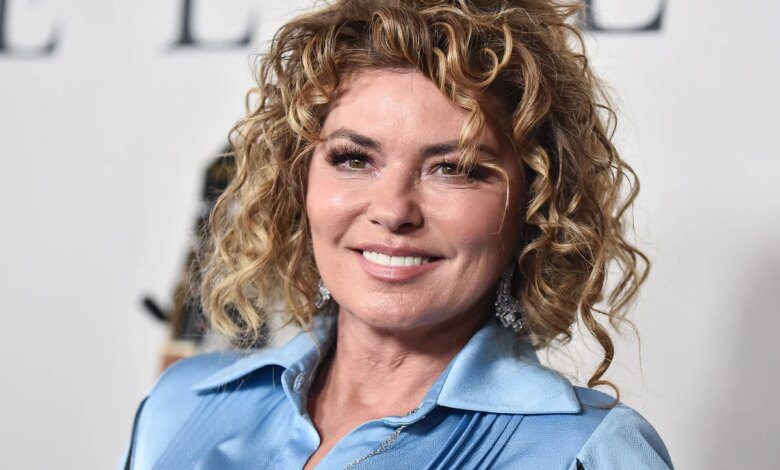 At 57, Shania Twain posed nude and talked about menopause