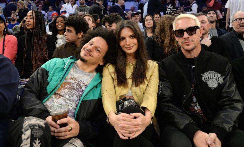 Emily Ratajkowski and Eric Andre spent Valentine's Day together. The two lovers officially announced their relationship online.