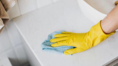 FIVE easy steps to a clean home