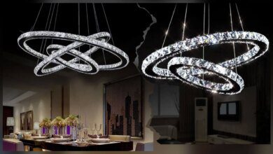 How to install an LED chandelier?