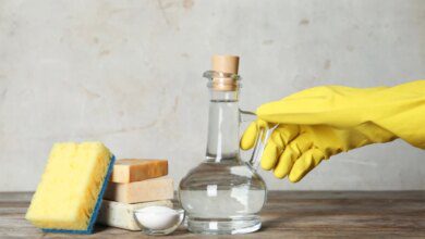 Surfaces and objects that cannot be cleaned with vinegar