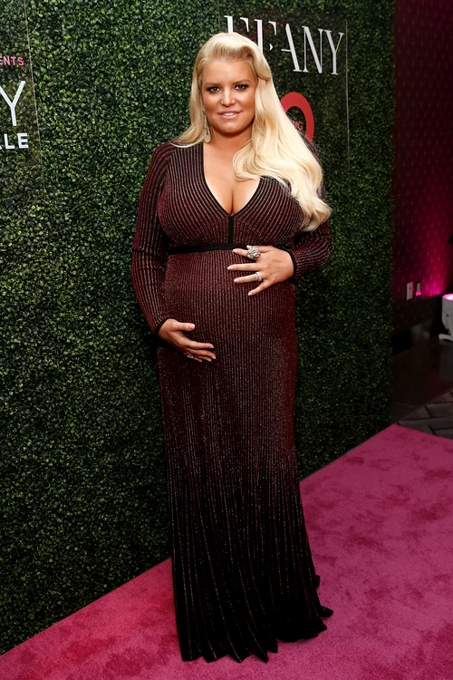 This is what Jessica Simpson looked like in 2018 when she was pregnant (Photo: GettyImages)