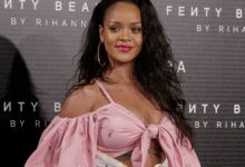 Rihanna is the way only her boyfriend sees her! The actress posed in lingerie
