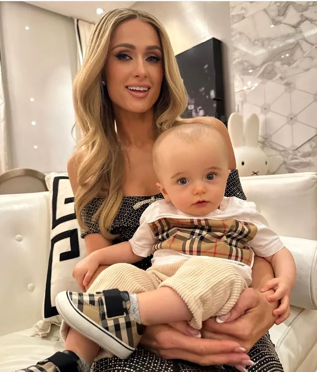Paris Hilton has a nanny for her little son Phoenix.