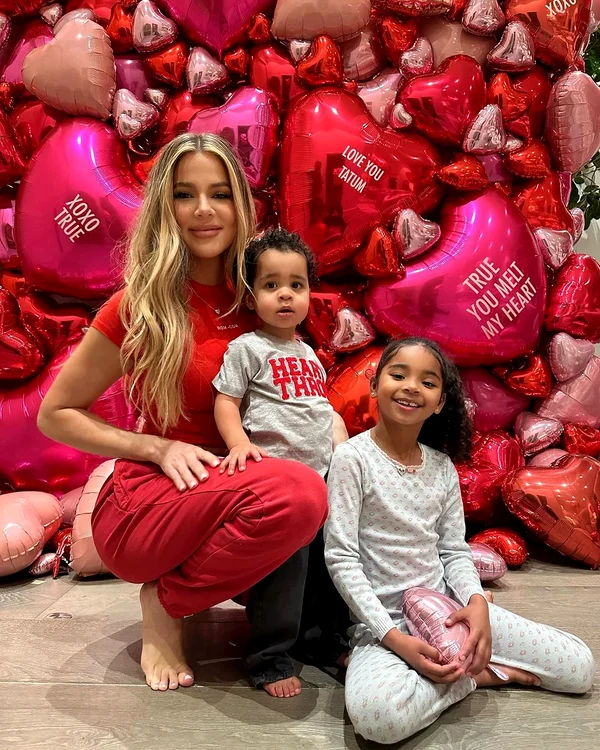 Khloe Kardashian surprised her children (Photo: Instagram)