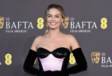 Лучше всех одеты на церемонии вручения премии BAFTA Awards 2024. Марго Робби, «Барби», снова на красной дорожке
