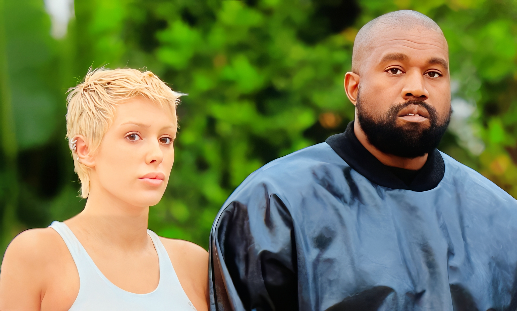 Kanye West and Bianca Sensori